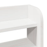 Bed Frame with Headboard without Mattress White 180x200 cm Super King 3306834