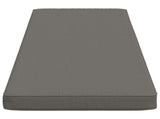 2-Piece Bench Cushions VUGHT 2 pcs 100% Polyester Grey 951305