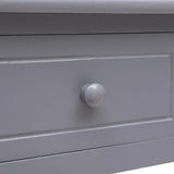 Writing Desk Grey 110x45x76 cm Wood 284156