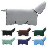 Horse Blanket Full Light Grey and Pink Polyester 42013290