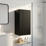 Bathroom Wall Cabinet ARNHEM Black 30 x 31 x 59 cm 896586