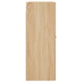Wall Mounted Cabinet Sonoma Oak 69.5x34x90 cm 828399