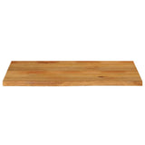 Table Top Live Edge 100x60x2.5 cm Solid Wood Mango 370550