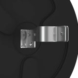 Outdoor Convex Traffic Mirror Black 45 cm Polycarbonate 153079