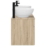 Bathroom Cabinet Set 3 pcs Sonoma Oak 49 x 44.5 x 66.5 cm 3405759