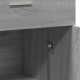 Sideboards 2 pcs Grey Sonoma 60x30x84 cm Engineered Wood 3276600
