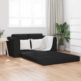Sofa Bed Black 148 x 71 x 83 cm Fabric 4106675