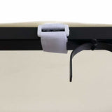 Canopy Cream 4x3 m 180 g/m Fabric and Steel 362394