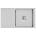 Handmade Kitchen Sink Stainless Steel 51520