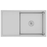 Handmade Kitchen Sink Stainless Steel 51520