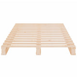 Bed Frame without Mattress 75x190 cm Small Single Solid Wood Pine 3120157