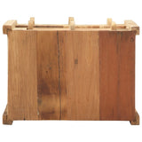 ZNTS Side Table 43x32x46 cm Solid Wood Reclaimed 4019625