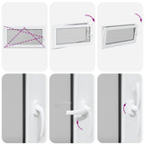 Basement Window "RISOR" 110x70 cm Tilt&Turn DIN Left White 4108374