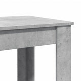 ZNTS Bar Table Concrete Grey 102x50x103.5 cm Engineered Wood 854412