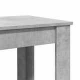 Bar Table Concrete Grey 102x50x103.5 cm Engineered Wood 854412