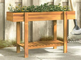 Garden Raised Bed 90x30x75 cm Solid Wood Acacia 366499