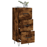 Sideboard Smoked Oak 34.5x34x90 cm Engineered Wood 828601