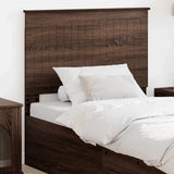 Headboard with Headboard Brown Oak 90 cm Engineered wood 887810