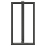 Bar Table Legs T-Shaped 2 pcs Anthracite 60x35x cm Steel 4013106