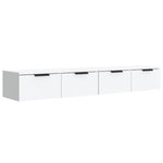 Wall Cabinets 2 pcs White 68x30x20 cm Engineered Wood 3115892