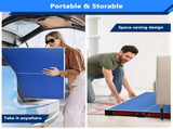 Foldable Tennis,Indoor & Outdoor Portable Ping Pong, Multifunctional Ping Pong W5817P517784