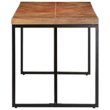 Dining Table 140x70x76 cm Solid Acacia and Mango Wood 323548