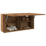 Bathroom Wall Cabinet Old Wood 80x25x40 cm Engineered Wood 860092