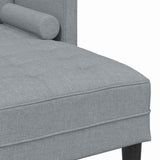 Sofa Set 2 pcs Light Grey 173 x 131 x 67 cm Fabric 3329252