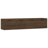 Wall Cabinets 2 pcs Brown Oak 60x36.5x35 cm Engineered Wood 3115643