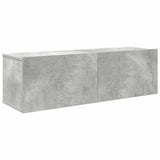 4 Piece TV Cabinet Set Concrete Grey Engineered Wood 3114633