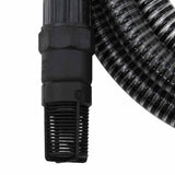Suction Hose Black PVC 10 m Durable Suction Hose Cylindrical 151078