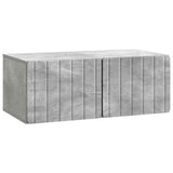 Wall-Mounted TV Cabinet Concrete Grey 78.5 x 41 x 30 cm 898348