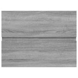 Sink Cabinet Grey Sonoma 60x38.5x45 cm Engineered Wood 815649