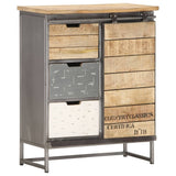 ZNTS Sideboard 60x30x70 cm Solid Mango Wood 286534