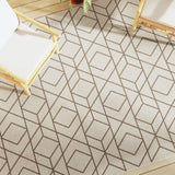 Indoor & Outdoor Rug Short Pile Multicolour 190x300 cm 4007209