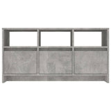 TV Cabinet Concrete Grey 102x37.5x52.5 cm Engineered Wood 809804