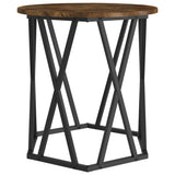 Coffee Table 2 pcs Smoked Oak Engineered Wood and Steel 868263
