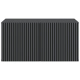Wall-Mounted TV Cabinet Black 59.5 x 41 x 30 cm Engineered Wood 898506