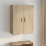Hanging Wall Cabinet Sonoma Oak 69.5x34x90 cm 812261