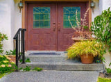 Matte Black Outdoor 1st Tier Iron Handrail 49428586