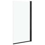 ZNTS Shower Enclosure ESG 68x130 cm Black 147192