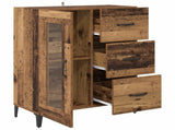 Sideboard Old Wood 69.5 x 34 x 90 cm Engineered Wood and Iron 880842