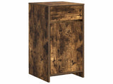 Bathroom Cabinet Smoked Oak 35 x 36.5 x 85 cm Engineered Wood 890748