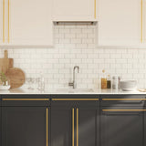 Cabinet Handles 10 pcs Gold 480 mm Stainless Steel 3203626