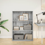 Bookcase Grey Sonoma 80x30x114 cm Engineered Wood 857936