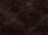 Anti-Slip Faux Rabbit Fur Blanket Olite 4 pcs Camel Polyester 42021799