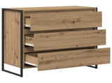Sideboard Artisian Oak 79 x 36 x 75.5 cm Engineered Wood 886599
