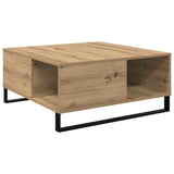 Coffee Table Artisan Oak 80 x 80 x 36.5 cm Engineered Wood 881670