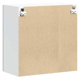 Kitchen Wall Cabinet Lucca High Gloss White Engineered Wood 853819