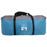 Cabin Tent with Rainfly Water-Resistant 10-Person Blue 42042255